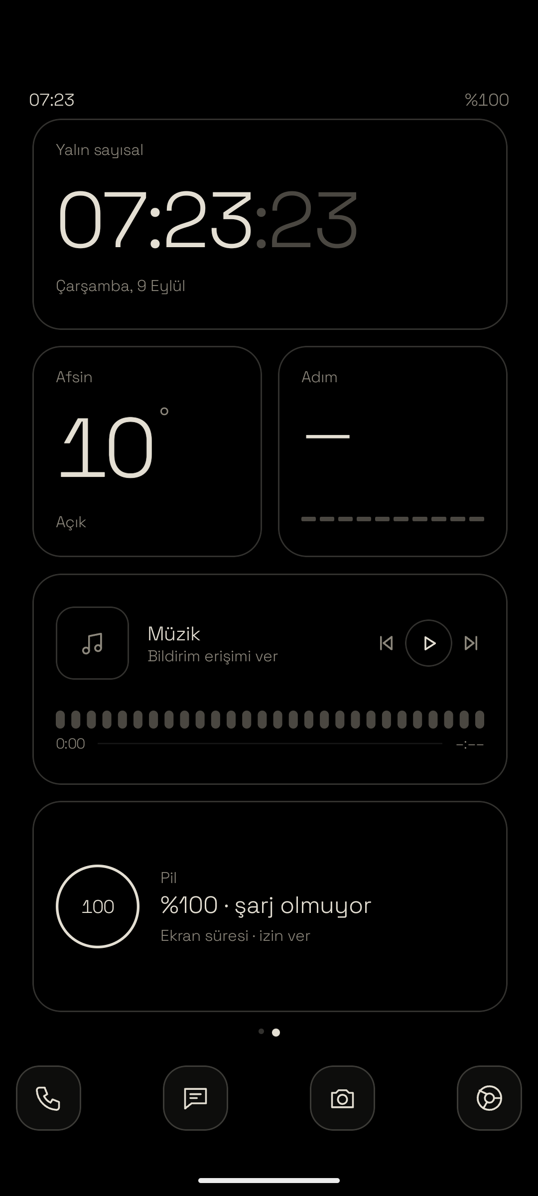 Black And Soft — Widget'lar