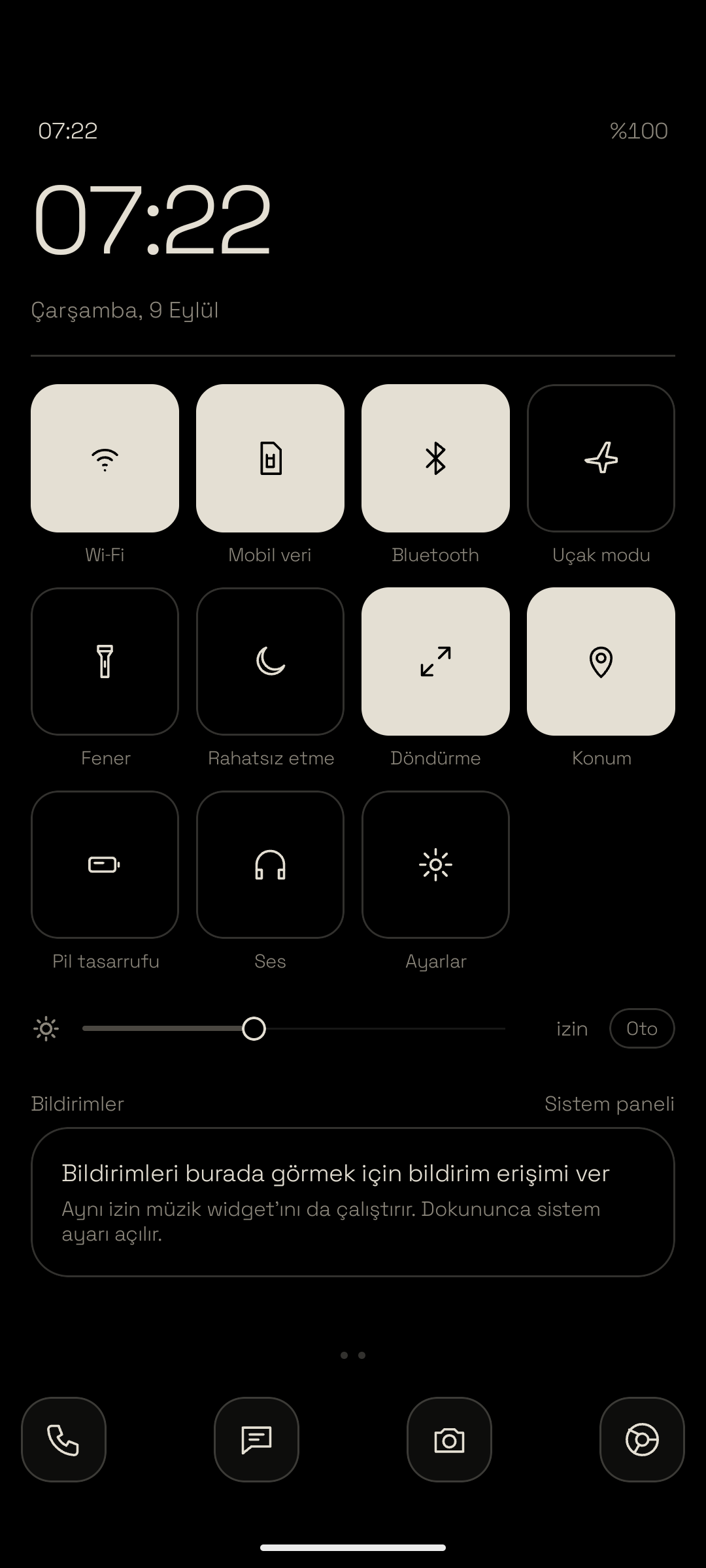 Black And Soft — Kontrol sayfası